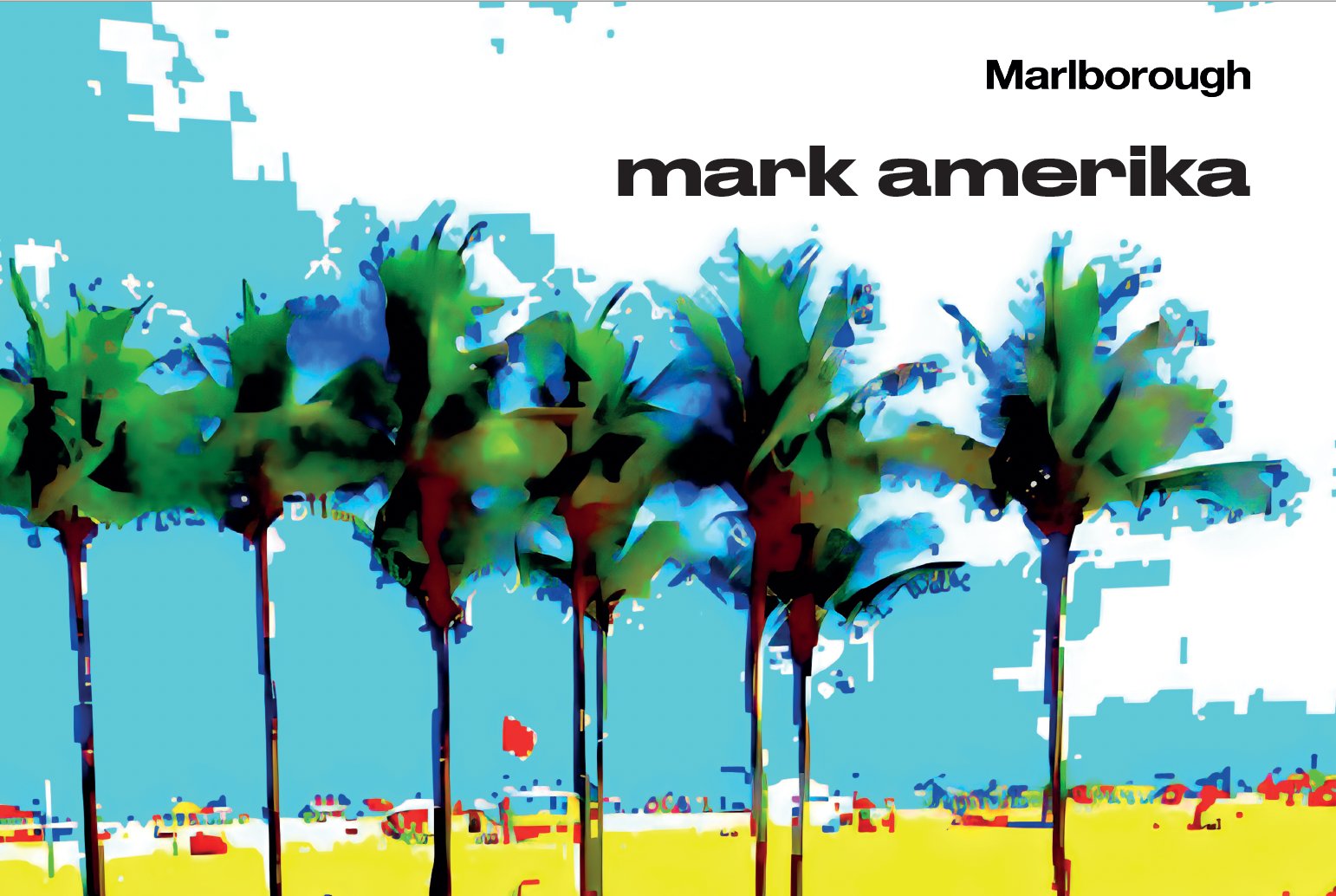 "Mark Amerika. Remixing Reality. 1993-2023" solo exhibition at Marlborough Gallery